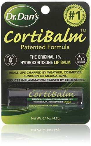 Product Cover Dr. Dans CortiBalm Lip Balm | Patented Formula | 0.14 Ounces | 2-Pack