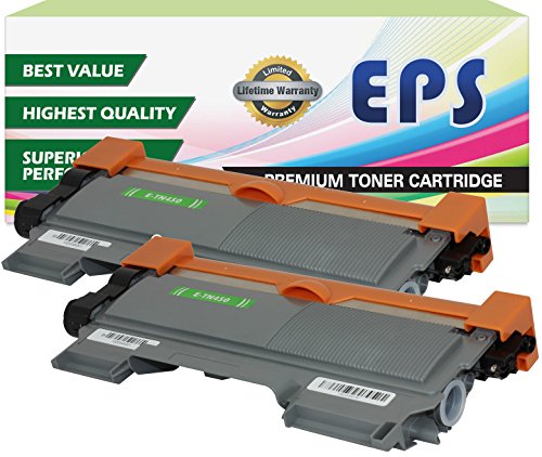 Product Cover 2-Pack EPS Replacement Compatible Toner Cartridge for Brother TN450 (Black)