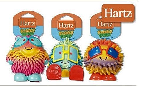 Product Cover Hartz Frisky Frolic Latex Squeakable Dog Toy - Set of Three