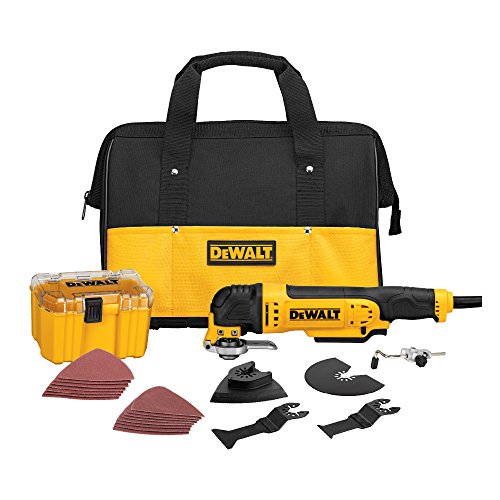 Product Cover DEWALT Oscillating Tool Kit, Corded, 3-Amp, 29 Pieces (DWE315K)