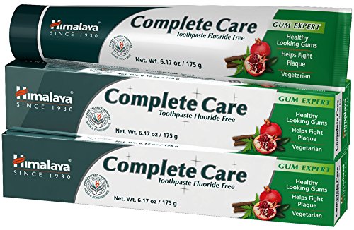 Product Cover Himalaya Complete Care Toothpaste, Antiplaque Toothpaste, for Healthy-Looking Gums and Long-Lasting Fresh Breath 6.17 oz (175 g) 2 Pack