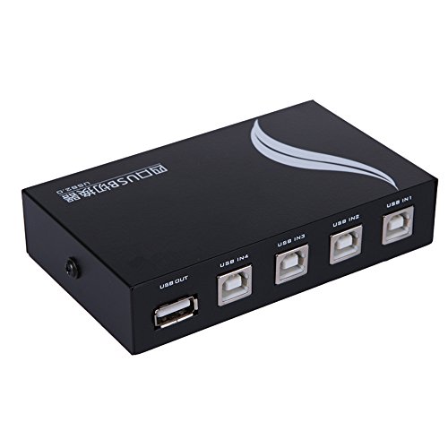 Product Cover Findway 4 Ports USB Printer Share Sharing Switch Hub MT-1A4B-CF