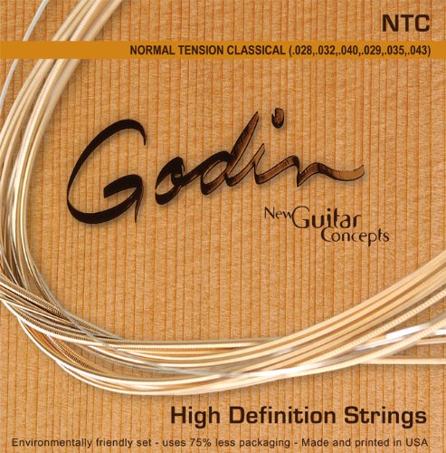 Product Cover Godin Guitars 009350 Nylon Classical Strings, Medium