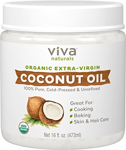 Product Cover Viva Naturals Organic Extra Virgin Coconut Oil, 16 Ounce