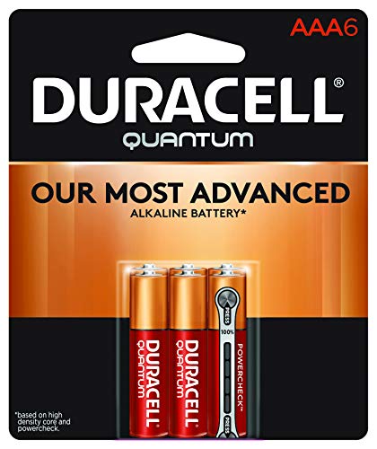 Product Cover Duracell - Quantum AAA Alkaline Batteries - long lasting, all-purpose Double A battery for household and business - 6 count
