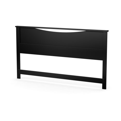 Product Cover South Shore Step One Headboard, King 78-Inch, Pure Black