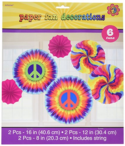 Product Cover 60's Party Printed Fan Decorating Kit