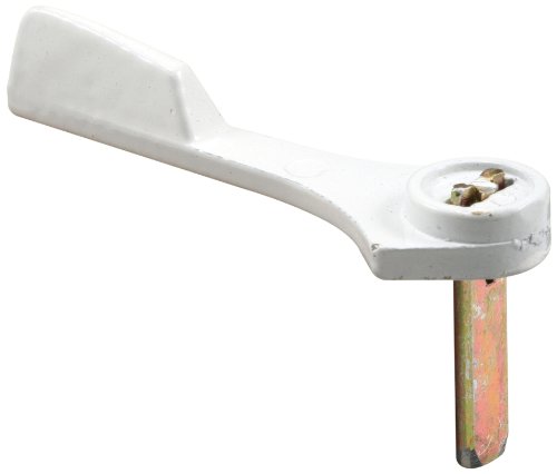 Product Cover Prime-Line E 2162 Sliding Door Latch Lever, Diecast Turn with Steel Tailpiece, Painted White, Pack of 1