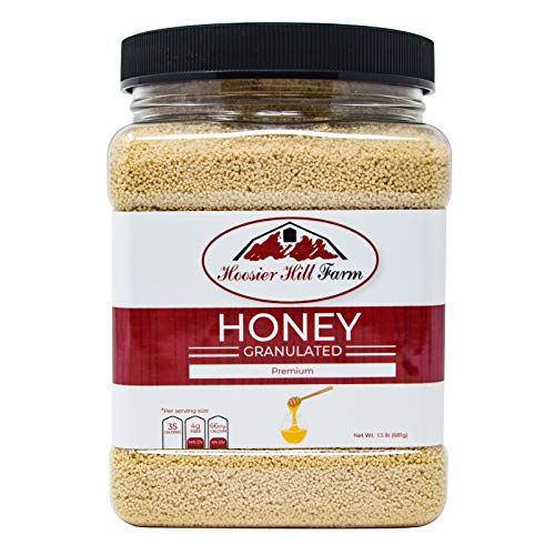 Product Cover Hoosier Hill Farm Granulated Honey Crystals, 1.5 lb