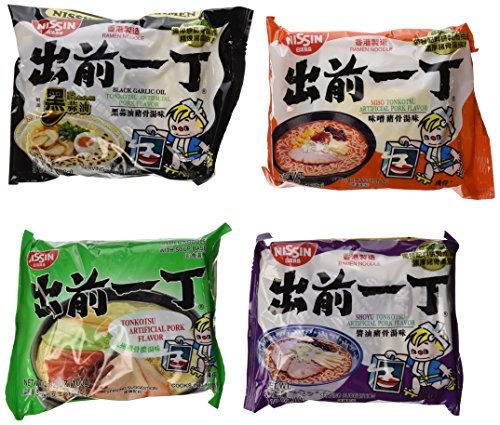 Product Cover Nissin Demae Ramen Variety Pack (Tonkotsu Series)