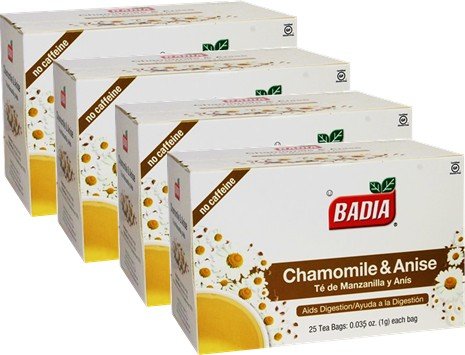 Product Cover Chamomile and Anise by Badia. 100 Tea Bags