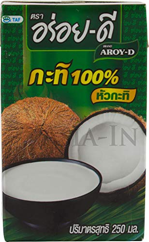 Product Cover Aroy-D Coconut Milk 250Ml AroyD Brand Thai Product