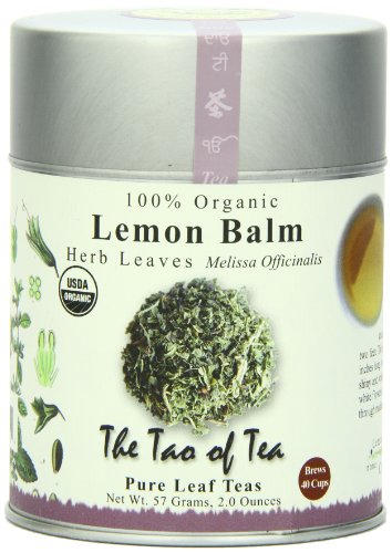 Product Cover The Tao of Tea, Lemon Balm Herbal Tea, Loose Leaf, 2.0 Ounce Tin
