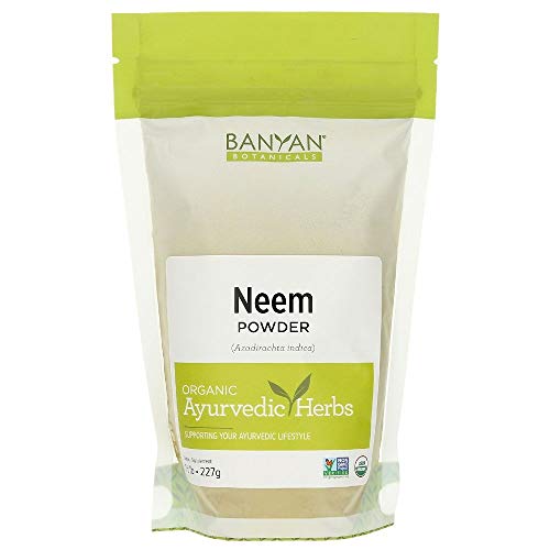 Product Cover Banyan Botanicals Neem Powder - USDA Organic - 1/2 Pound, Azadirachta Indica - Ayurvedic Herb for Skin & Blood*