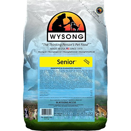Product Cover Wysong Senior Canine Formula - Dry Diet Senior Dog Food - 5 Pound Bag