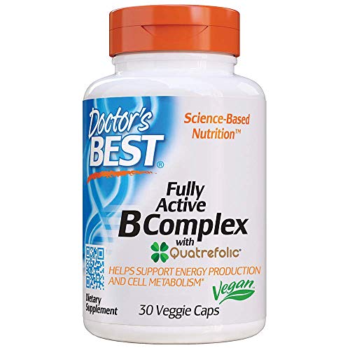 Product Cover Doctor's Best Fully Active B Complex Nutritional Supplement, 30 Count
