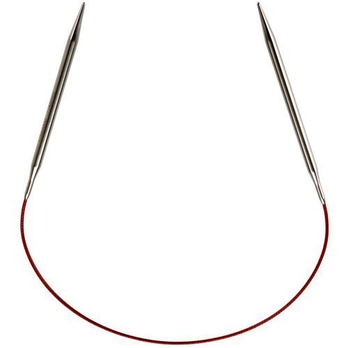 Product Cover ChiaoGoo Red Lace Circular 16 inch (41cm) Stainless Steel Knitting Needle Size US 7 (4.5mm) 7016-7