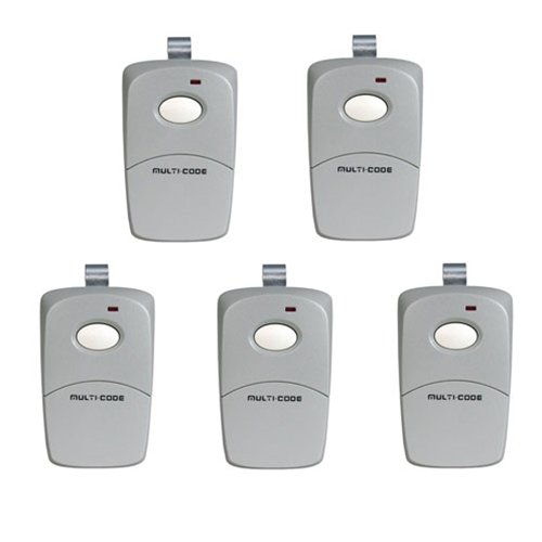 Product Cover Linear 308911x5 5-Pack 3089 Gate Opener or Garage Door Opener Remotes by Multi-Code
