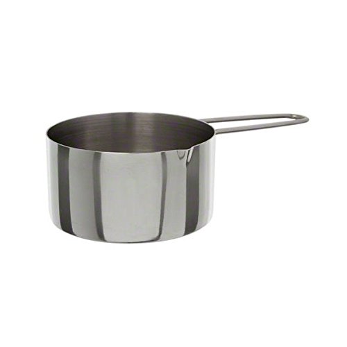Product Cover American Metalcraft MCW10 Measuring Cup, Stainless Steel, Wire-Handle, 1 Cup Size