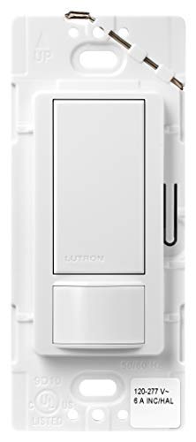 Product Cover Lutron MS-OPS6M2-DV-WH OCCUPANCY SENSOR SWITCH, White