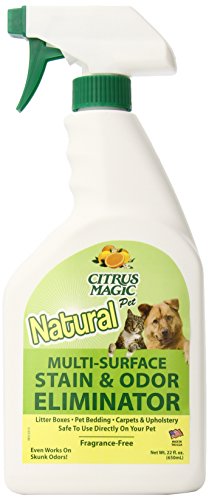 Product Cover Citrus Magic Pet Odor Eliminator, 22-Ounce Spray (Pack of 3)