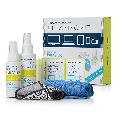 Product Cover Tech Armor 120 ML Pro Cleaning Kit with ExtraMove Formula and Cleansing Wipes