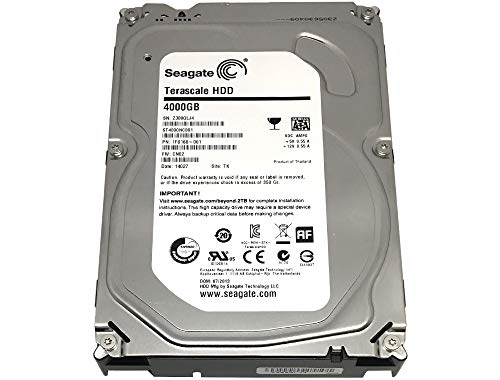 Product Cover Seagate 4 TB Terascale HDD SATA 6Gb/s 64MB Cache 3.5-Inch Internal Bare Drive (ST4000NC001)