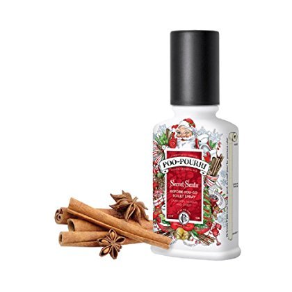 Product Cover Poo Pourri Secret Santa Claus Christmas Bathroom Spray - 4 Oz , 4 Fl. Oz