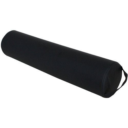 Product Cover ForPro Full Round Bolster, Black, Oil and stain-resistant, for Massage and Yoga, 6