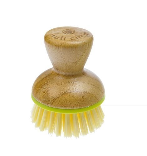 Product Cover Full Circle Bubble Up Replacement Dish Brush, Green, 2pk