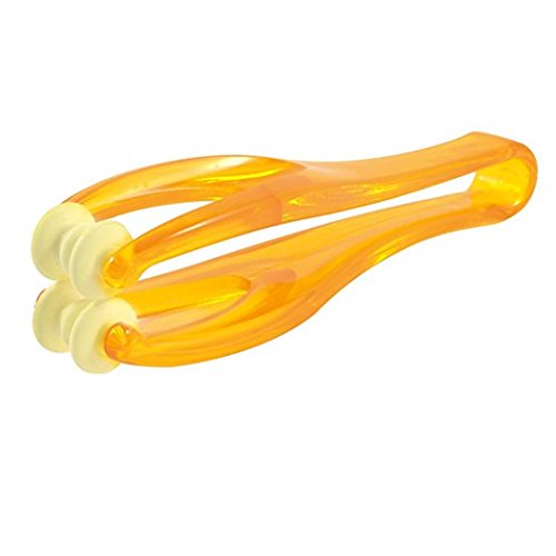 Product Cover MACHEE Home Clear Orange Double Rubber Roller Massage Joints Finger Massager