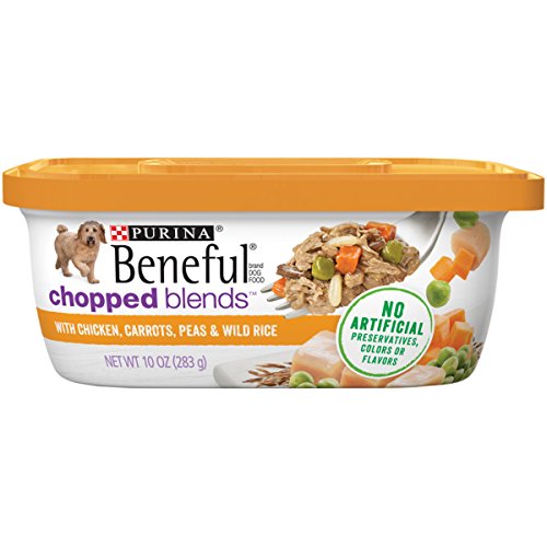Product Cover Purina Beneful Wet Dog Food, Chopped Blends With Chicken - (8) 10 oz. Tubs
