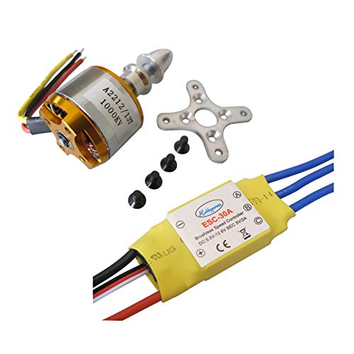 Product Cover Hobbypower A2212 1000kv Brushless Motor + 30a ESC for Multicopter 450 X525 Quadcopter