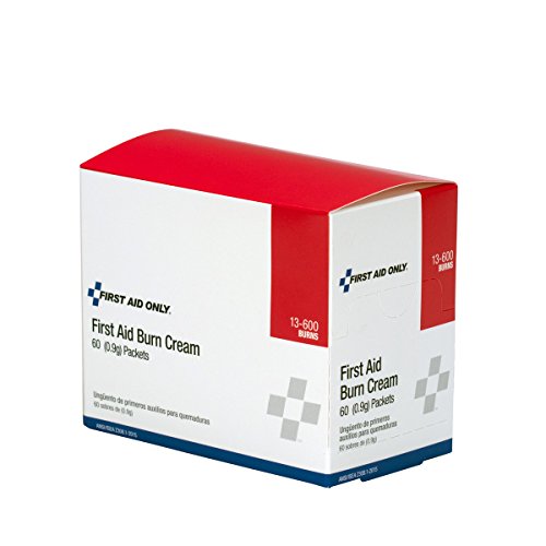 Product Cover Pac-Kit by First Aid Only 13-600 First Aid/Burn Cream, 0.9 gm Packet (Box of 60)