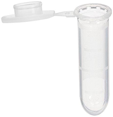 Product Cover Globe Scientific 111568 Polypropylene Graduated Microcentrifuge Tube with Snap Cap, 2ml Capacity, Round Bottom, Natural (Pack of 1000)