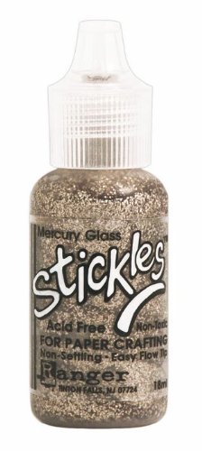 Product Cover Ranger Stickles Glitter Glue, 0.5-Ounce, Mercury Glass