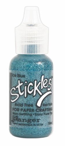Product Cover Ranger Stickles Glitter Glue, 0.5-Ounce, Ice Blue