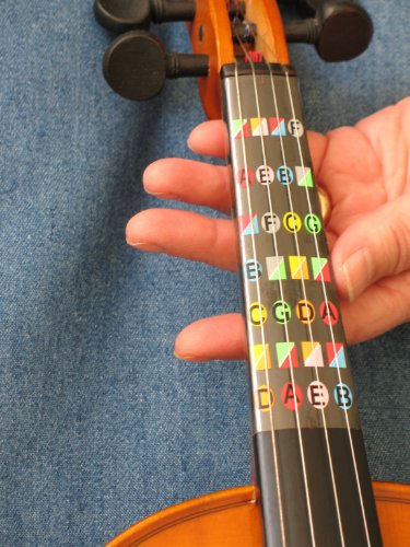 Product Cover Fretless Finger Guide for Full (4/4) Size Violin