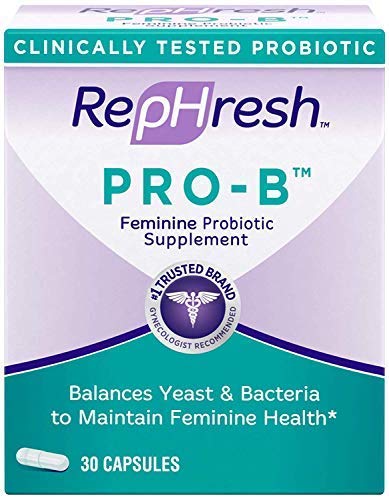 Product Cover RepHresh Pro-B Probiotic Feminine Supplement, 30-Count Capsules (Pack of 2)