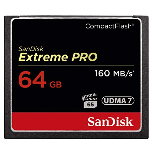 Product Cover SanDisk Extreme PRO 64GB Compact Flash Memory Card UDMA 7 Speed Up To 160MB/s - SDCFXPS-064G-X46