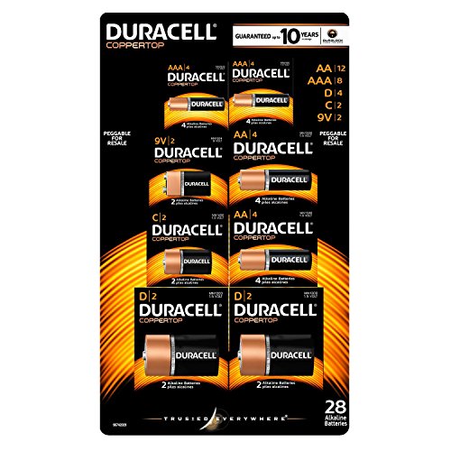 Product Cover Duracell Coppertop Alkaline Batteries Assortment Pack