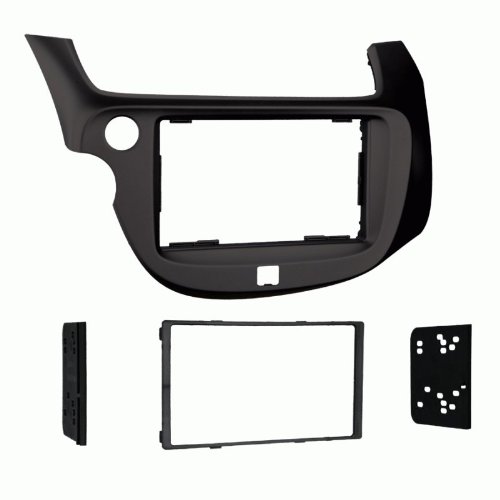 Product Cover Metra Electronics 95-7877B Double-DIN Dash Kit for Honda Fit 2009-13, (Black)