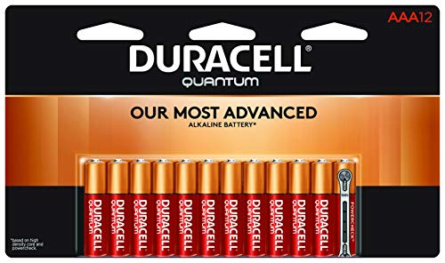 Product Cover Duracell - Quantum AAA Alkaline Batteries - Long Lasting, All-Purpose Triple A Battery for Household and Business - 12 Count