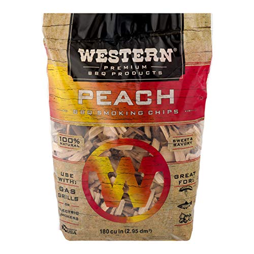 Product Cover Western Premium BBQ Products Peach BBQ Smoking Chips, 180 cu in