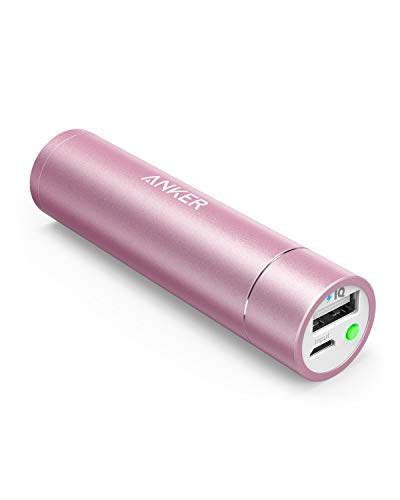 Product Cover Anker PowerCore+ mini 3350mAh Lipstick-Sized Portable Charger (3rd Generation, Premium Aluminum Power Bank) One of the Most Compact External Batteries, Uses Premium Cells
