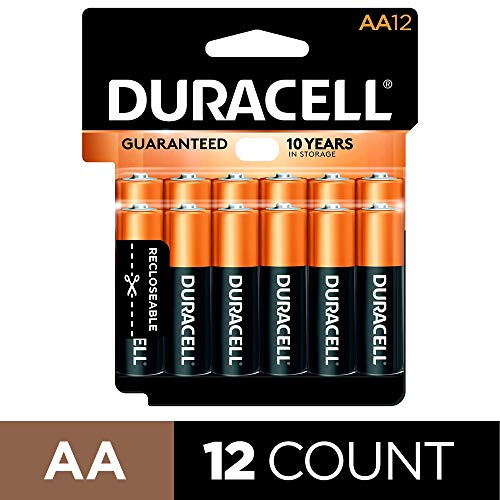 Product Cover Duracell Coppertop Alkaline AA Batteries - 12 Count Recloseable