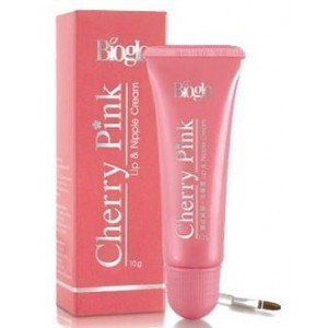 Product Cover Bioglow LLC Cherry Pink Lips & Nipples Cream Lightening Herbal Extract - Sakura & Prunus Yedoensis Leaf Extract 10 G