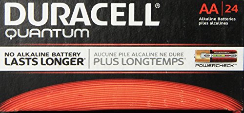 Product Cover Duracell - Quantum AA Alkaline Batteries - Long Lasting, All-Purpose Double A Battery for Household and Business - Pack of 24