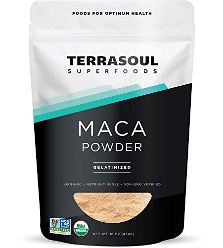 Product Cover Terrasoul Superfoods Organic Gelatinized Maca Powder, 16 Ounce