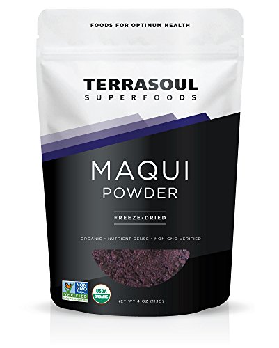 Product Cover Terrasoul Superfoods Maqui Berry Powder (Organic), 4 Ounce